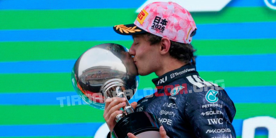 Kimi Antonelli, líder más joven en la historia del Mundial de F1, tras reinar en Japón | VIDEO - RESUMEN