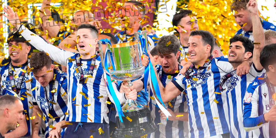 Real Sociedad conquista en La Cartuja su cuarta Copa del Rey, en los penaltis (2-3) | RESUMEN y GOLES