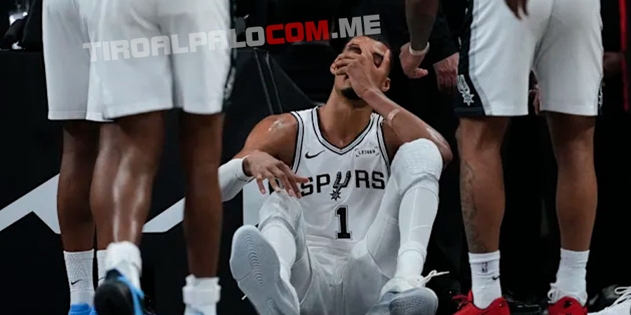 Terror en San Antonio! Los Spurs pierden a Wembanyama y el partido con Portland (103-106) | VIDEO - RESUMEN